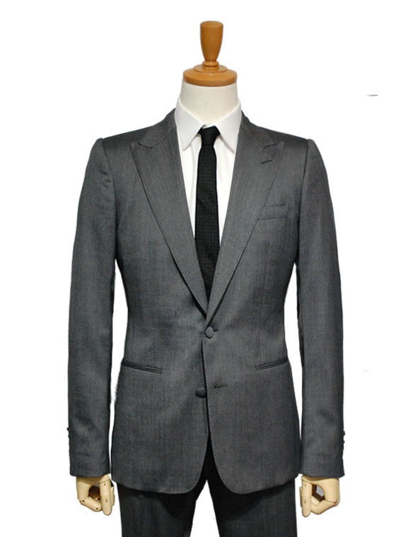 DOLCE & GABBANA (ドルチェ＆ガッパーナ) スーツ size44（Sサイズ） GREY – MINERVA Re;use Product