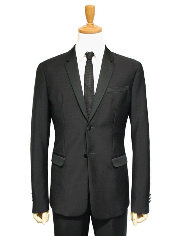 EMPORIO ARMANI (エンポリオアルマーニ) スーツ size46（Mサイズ） BLACK – MINERVA Re;use Product