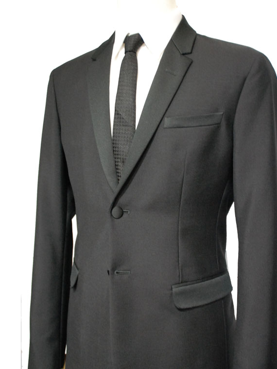 EMPORIO ARMANI (エンポリオアルマーニ) スーツ size48（Lサイズ） BLACK – MINERVA Re;use Product