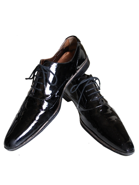 DOLCE＆GABBANA (ドルチェ＆ガッパーナ) 靴25.5cm BLACKエナメル – MINERVA Re;use Product